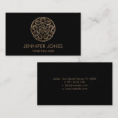 Carte De Visite Ornement de roue d'Hécate (Devant / Derrière)