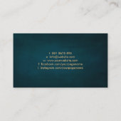 Carte De Visite Ornement Phoenix et Dragon (Dos)