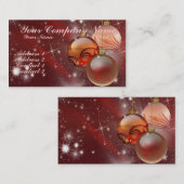 Carte De Visite Ornements et étoiles (Devant / Derrière)