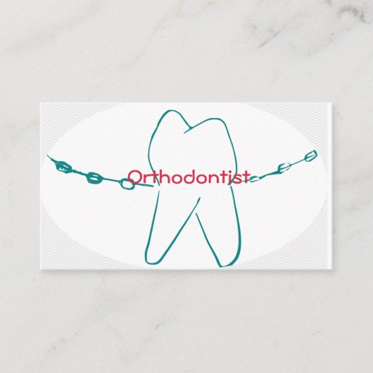 Carte de visite orthodontique (Devant)