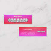 Carte de visite orthodontiste (Devant / Derrière)