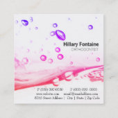 Carte de visite orthodontiste dentiste (Dos)