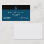 Carte De Visite Orthopédie Médicale (Devant / Derrière)