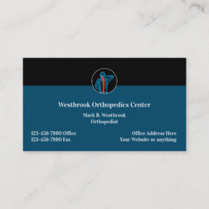 Carte De Visite Orthopédie Médicale