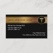 Carte de visite orthopédique (Devant)