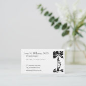 Carte De Visite Orthopédique Crooked Tree (Debout devant)