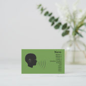 Carte De Visite Orthophonie (Debout devant)