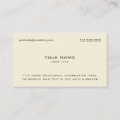 Carte De Visite Os moderne (Devant)