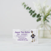 Carte De Visite Ostrich de montagne (Debout devant)