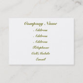 CARTE DE VISITE OTTERS (Dos)