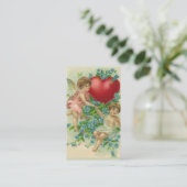 Carte De Visite Oublie-moi le noeud Valentine (Debout devant)