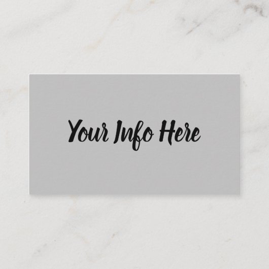 Carte De Visite Ours (Dos)