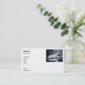 Carte De Visite Ours blanc de prière (Debout devant)