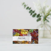 Carte De Visite Ours de gommeCarte de visite de fermeture alimenta (Debout devant)