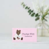 Carte De Visite Ours des sciences (Debout devant)