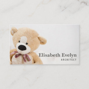 Carte De Visite Ours en peluche
