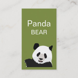 Carte De Visite Ours Panda