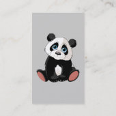 Carte De Visite Ours Panda (Dos)
