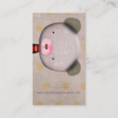 CARTE DE VISITE OURS VINTAGE (Dos)