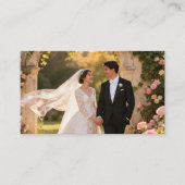 Carte De Visite Outdoor Wedding Photographer Event Planner (Devant)