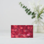 Carte De Visite Outdoors Bokeh (Debout devant)
