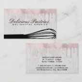 Carte De Visite Outil Cuisine Whisk | Pierre | Dérive (Devant / Derrière)