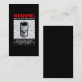 Carte De Visite Outil d'atelier manquant de socket 10mm mécanique  (Devant / Derrière)