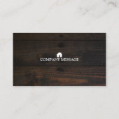 Carte De Visite Outil de charpentier pour constructeurs profession (Dos)