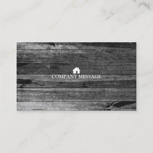 Carte De Visite Outil de charpentier pour constructeurs profession (Dos)