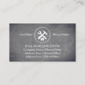 Carte De Visite Outil de charpentier pour constructeurs profession (Devant)