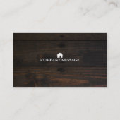 Carte De Visite Outil de charpentier pour constructeurs profession (Dos)