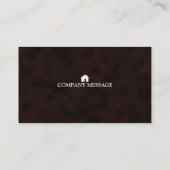 Carte De Visite Outil de charpentier pour constructeurs profession (Dos)