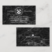 Carte De Visite Outil de charpentier pour constructeurs profession (Devant / Derrière)