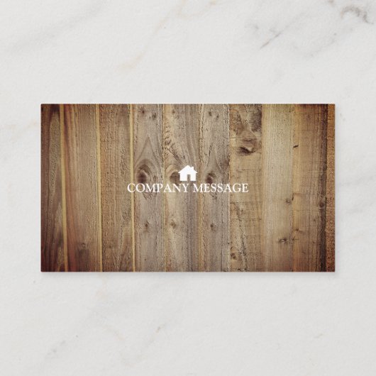 Carte De Visite Outil de charpentier pour constructeurs profession (Dos)