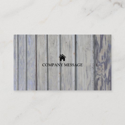 Carte De Visite Outil de charpentier pour constructeurs profession (Dos)