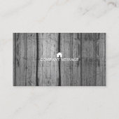 Carte De Visite Outil de charpentier pour constructeurs profession (Dos)