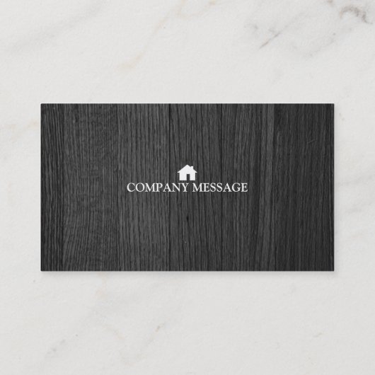 Carte De Visite Outil de charpentier pour constructeurs profession (Dos)