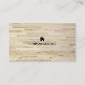 Carte De Visite Outil de charpentier pour constructeurs profession (Dos)