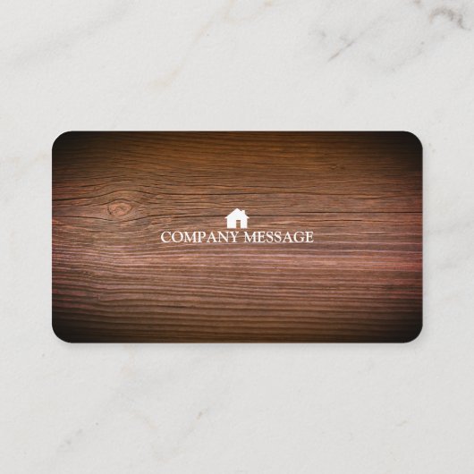 Carte De Visite Outil de charpentier pour constructeurs profession (Dos)