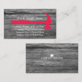 Carte De Visite Outil de charpentier pour constructeurs profession (Devant / Derrière)