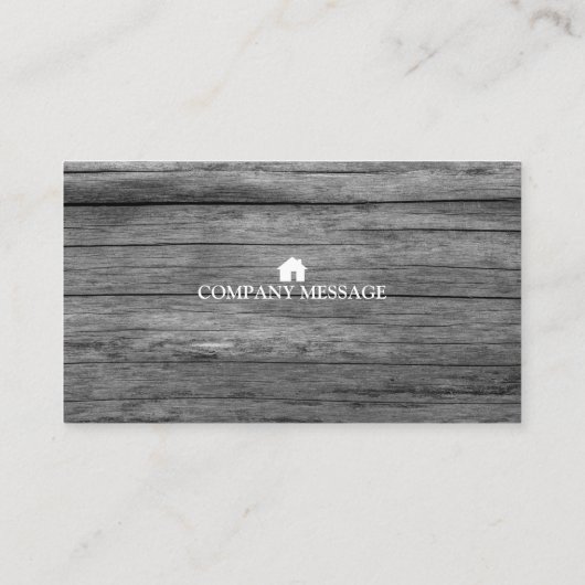 Carte De Visite Outil de charpentier pour constructeurs profession (Dos)