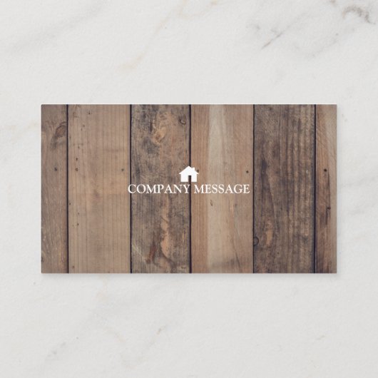 Carte De Visite Outil de charpentier pour constructeurs profession (Dos)