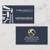 Carte De Visite Outil de construction (Devant / Derrière)