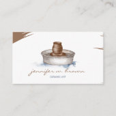 Carte De Visite Outil de sculpture pour artiste en céramique poter (Devant)