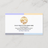 Carte De Visite Outil Handyman Creative Construction Handyman (Dos)