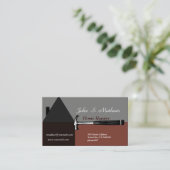 Carte De Visite Outil Handyman pour la construction de maisons pro (Debout devant)