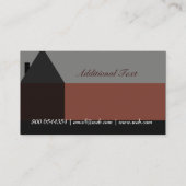 Carte De Visite Outil Handyman pour la construction de maisons pro (Dos)