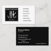 Carte De Visite Outil maniable classique Handyman (Devant / Derrière)