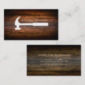 Carte De Visite Outil professionnel de la construction de charpent (Devant / Derrière)