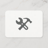 Carte De Visite Outils (Dos)